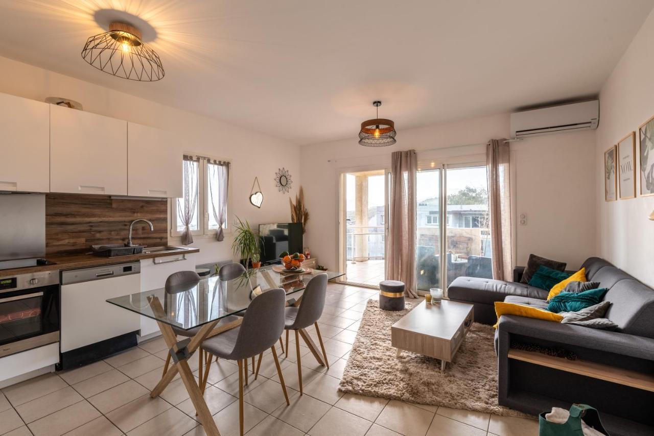 U Nidu - A Ajaccio, Magnifique Appartement 4 Couchages Vue Mer Аяччо Экстерьер фото