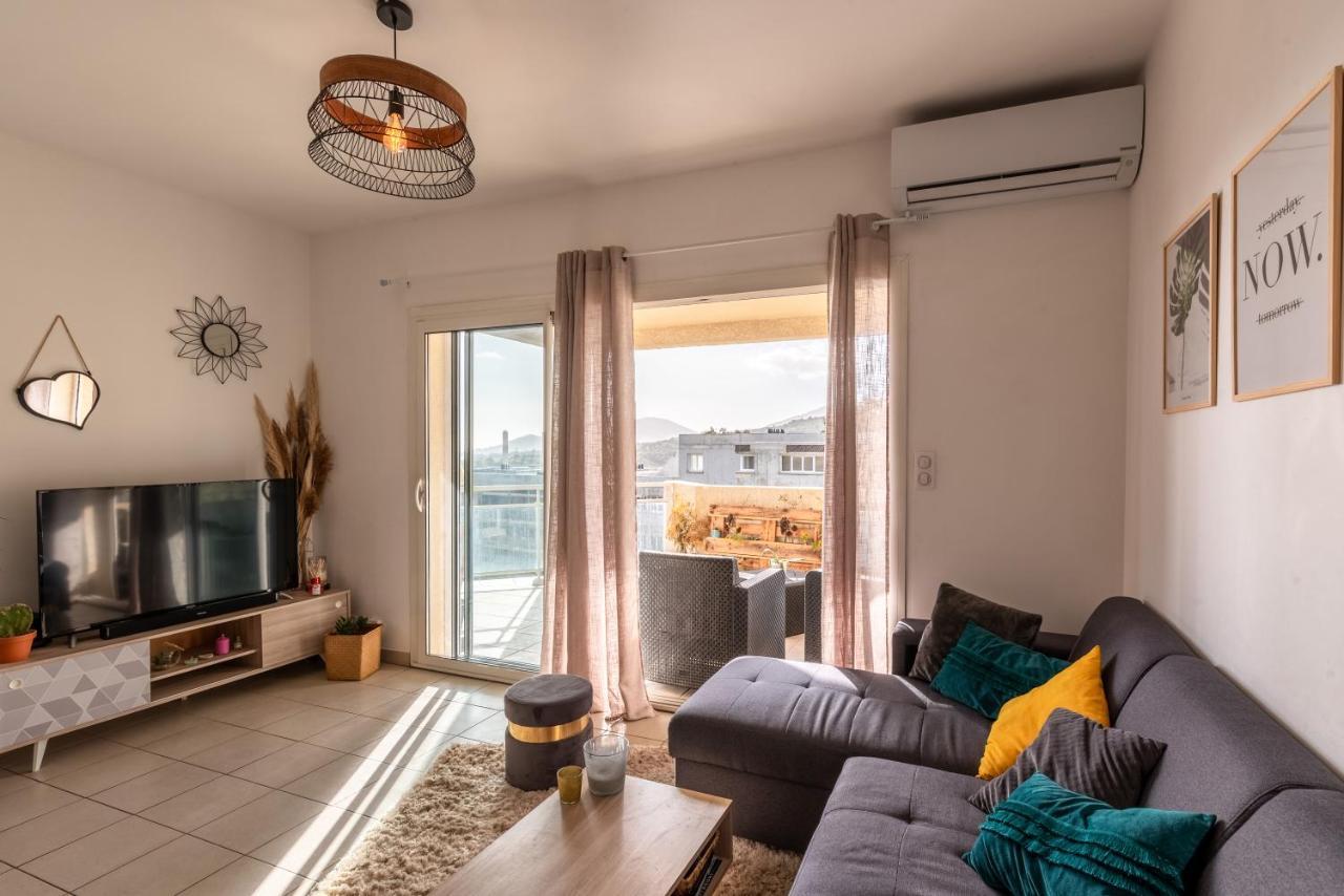 U Nidu - A Ajaccio, Magnifique Appartement 4 Couchages Vue Mer Аяччо Экстерьер фото